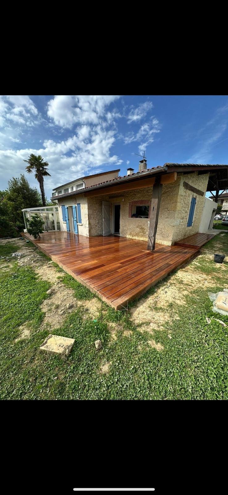 Bois extérieur, réalisation Tradi-Charpente