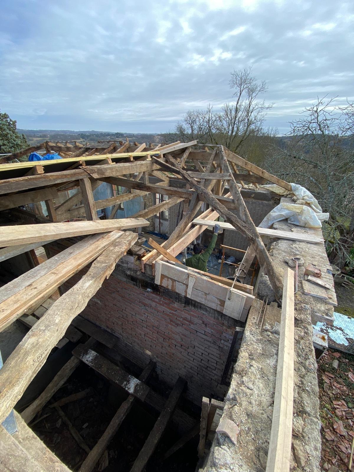Étapes de chantiers Tradi-Charpente, photo 18