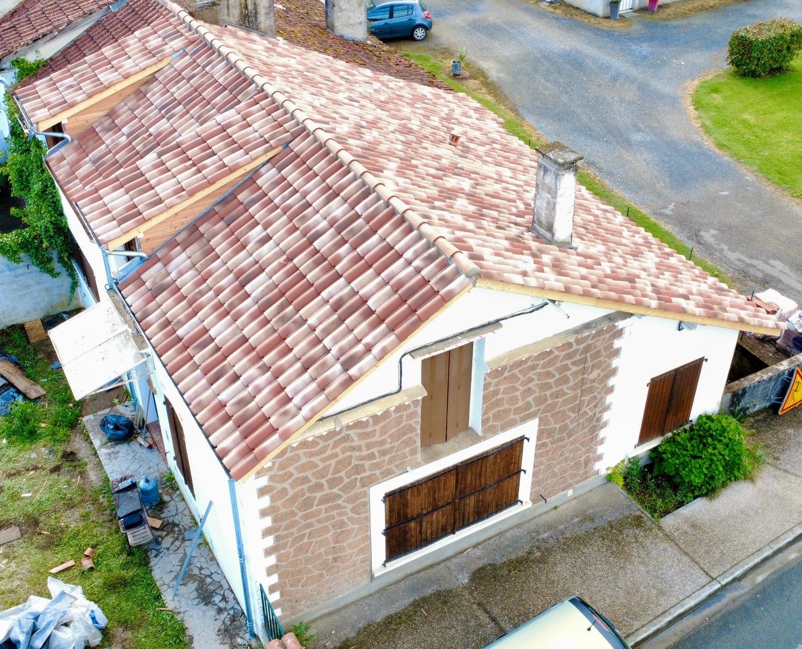 Couverture, réalisation Tradi-Charpente
