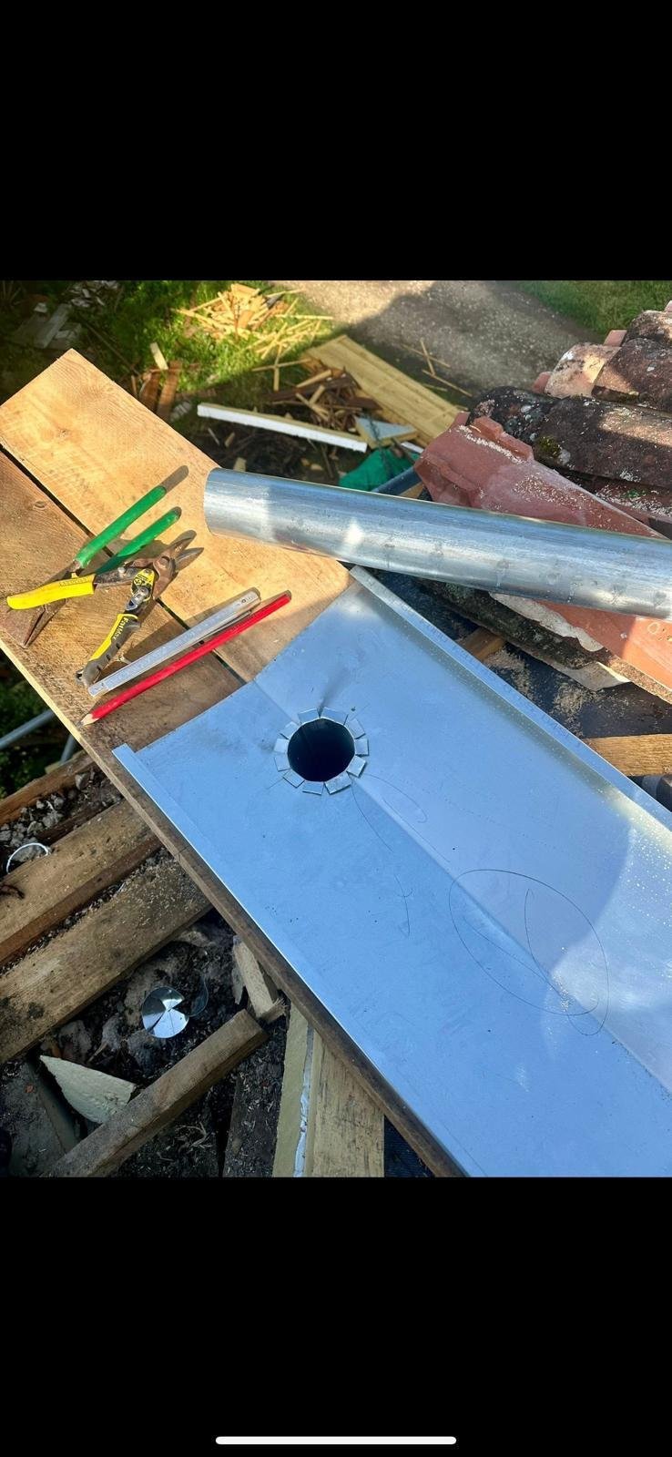 Réalisation de zinguerie Tradi-Charpente, photo 1